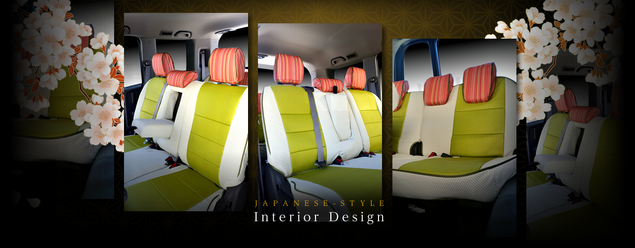 "JAPANESE-STYLE Rental Cars" Interior Design