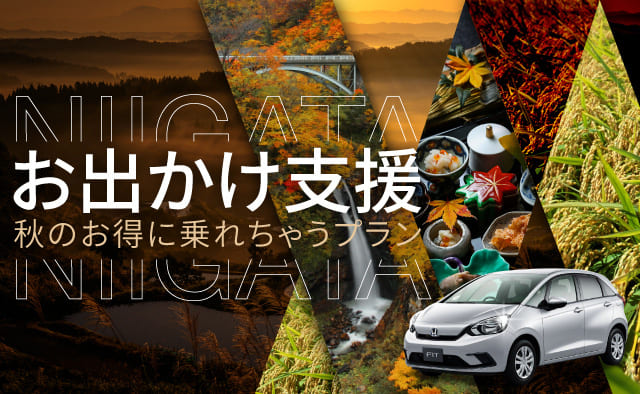 お出かけ支援 ! 秋のお得に乗れちゃうプラン