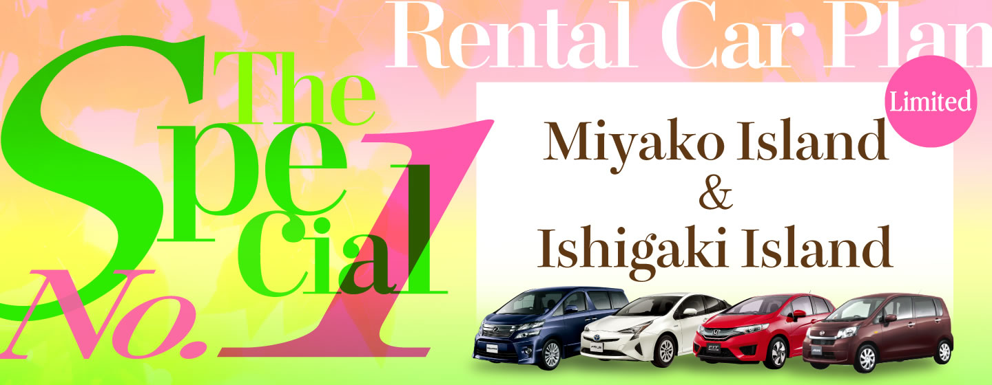 The Special Rental Car Plan No.1 At Miyako Island & Ishigaki Island