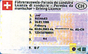 Image:Foreign driving license/front - Switzerland